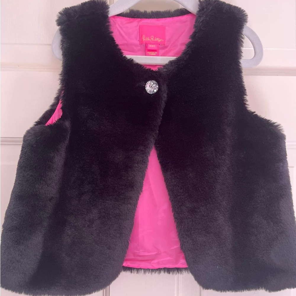 Lilly Pulitzer girls vest size 6/7